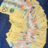 Australian 50 dollar notes for sale